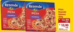Oferta de Rezende - Pizza Sabores por R$12,99 em Compre Mais