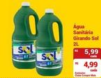 Oferta de Girando Sol - Água Sanitária por R$5,99 em Compre Mais
