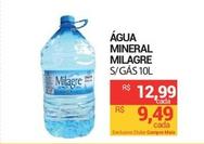 Oferta de Milagre - Água Mineral por R$12,99 em Compre Mais
