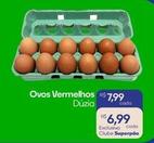 Oferta de Vermelhos - Ovos por R$6,99 em Superpão