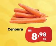 Oferta de Cenoura por R$8,98 em Novo Atacarejo