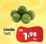 Oferta de Limão por R$1,98 em Novo Atacarejo
