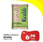 Oferta de Kicaldo - Feijão Carioca por R$6,98 em Novo Atacarejo
