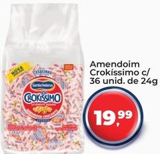 Oferta de Crokissimo - Amendoim  por R$19,99 em Tonin Superatacado