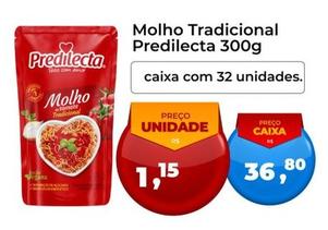 Oferta de Predilecta - Molho Tradicional por R$1,15 em Tonin Superatacado