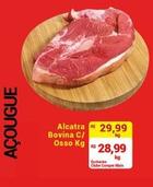 Oferta de Alcatra Bovina C/Osso por R$28,99 em Compre Mais