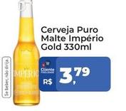 Oferta de Imperio - Cerveja Puro Malte Gold por R$3,79 em Tonin Superatacado