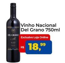 Oferta de Del Grano - Vinho Nacional por R$18,99 em Tonin Superatacado