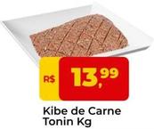 Oferta de Tonin - Kibe De Carne por R$13,99 em Tonin Superatacado