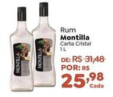 Oferta de Montilla - Rum por R$25,98 em Novo Atacarejo