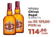 Oferta de Chivas Regal - Whisky por R$114,8 em Novo Atacarejo