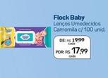 Oferta de Flock Baby - Lenços Umedecidos Camomila por R$17,99 em Drogal