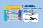 Oferta de Flock Baby - Toalhas Umedecidas por R$26,99 em Drogal