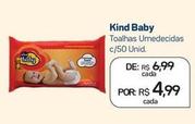 Oferta de Kind Baby - Toalhas Umedecidas por R$4,99 em Drogal