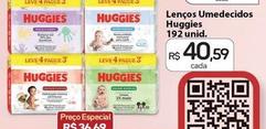 Oferta de Huggies - Lenços Umedecidos por R$40,59 em Drogal