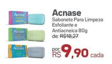 Oferta de Acnase - Sabonete Para Limpeza Esfoliante e Antiacneica por R$9,9 em Drogal