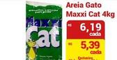 Oferta de Maxxi - Areia Gato Cat por R$6,19 em Compre Mais