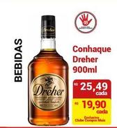 Oferta de Dreher - Conhaque por R$25,49 em Compre Mais