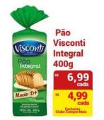 Oferta de Visconti - Pão Integral por R$6,99 em Compre Mais