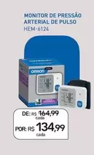 Oferta de Omron - Monitor De Pressão Arterial De Pulso por R$134,99 em Drogal