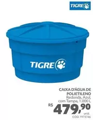 Oferta de Tigre - Caixa D'Agua De Polietileno por R$479,9 em Tumelero