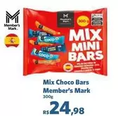 Oferta de Member's Mark - Mix Choco Bars por R$24,98 em Sam's Club