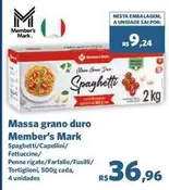 Oferta de Grano - Massa Grano Duro por R$36,96 em Sam's Club