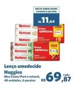 Oferta de Natural - Huggies - Lenço Umedecido por R$69,87 em Sam's Club