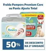 Oferta de Pampers - Fralda Premium Care Ou Pants Ajuste Total em Sam's Club