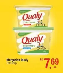 Oferta de Qualy - Margarina por R$7,69 em Fort Atacadista