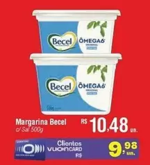 Oferta de Becel - Margarina por R$10,48 em Fort Atacadista