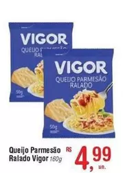 Oferta de Vigor - Queijo Parmesão Ralado por R$4,99 em Fort Atacadista