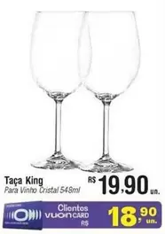 Oferta de On - Taça King por R$19,9 em Fort Atacadista