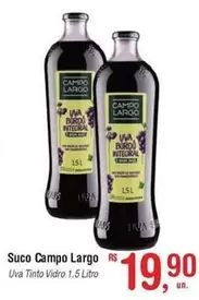 Oferta de Campo Largo - Suco por R$19,9 em Fort Atacadista