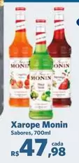 Oferta de Monin - Xarope por R$47,98 em Sam's Club