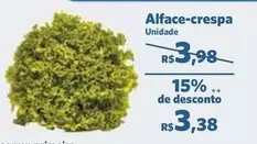 Oferta de De   - Alface-Crespa por R$3,38 em Sam's Club