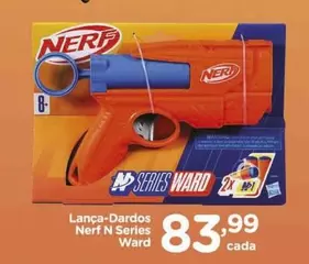 Oferta de Lanca-dardos Nerf N Series Ward por R$83,99 em Carrefour