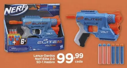 Oferta de 21 - Lanca-Dardos Nerf Lite 2.0 Sd-hasbro por R$99,99 em Carrefour