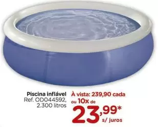 Oferta de De   - Piscina Inflável por R$239,9 em Carrefour