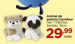 Oferta de Carrefour - Animal De Pelúcia por R$29,99 em Carrefour