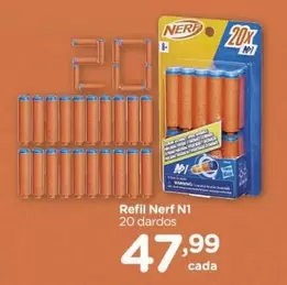 Oferta de Nerf - Refill N 1 por R$47,99 em Carrefour