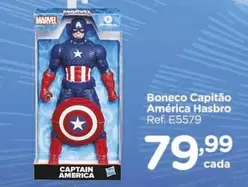 Oferta de América - hasbro - Boneco Capitao América por R$79,99 em Carrefour