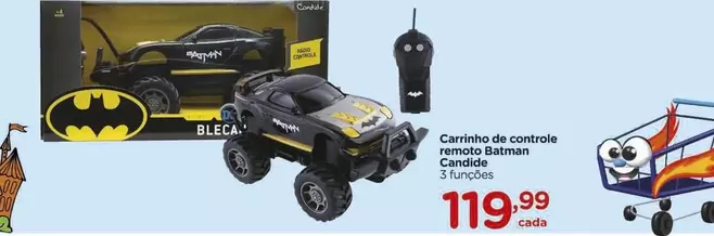 Oferta de Batman - LEGO - Carrinho De Controle Para Toda Latarina por R$119,99 em Carrefour