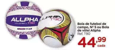 Oferta de Bola De Futebol De Campo por R$44,99 em Carrefour