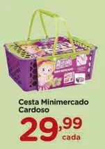 Oferta de Cesta Minimercado Cardoso por R$29,99 em Carrefour