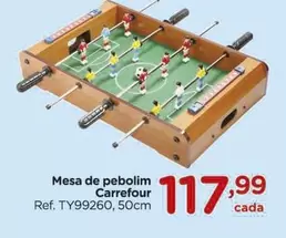 Oferta de Carrefour - Mesa De Pebolim por R$117,99 em Carrefour