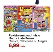 Oferta de De   - Revista Em Quadrinhos Mauricio De Souza por R$6,99 em Carrefour