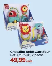 Oferta de Carrefour - Chocalho Bebê por R$49,99 em Carrefour