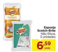 Oferta de Scotch Brite - Esponja por R$6,59 em Carrefour