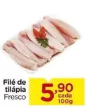 Oferta de De   - Filé De Tilápia por R$5,9 em Carrefour